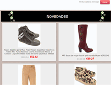 Tablet Screenshot of megustanlascamisetas.es